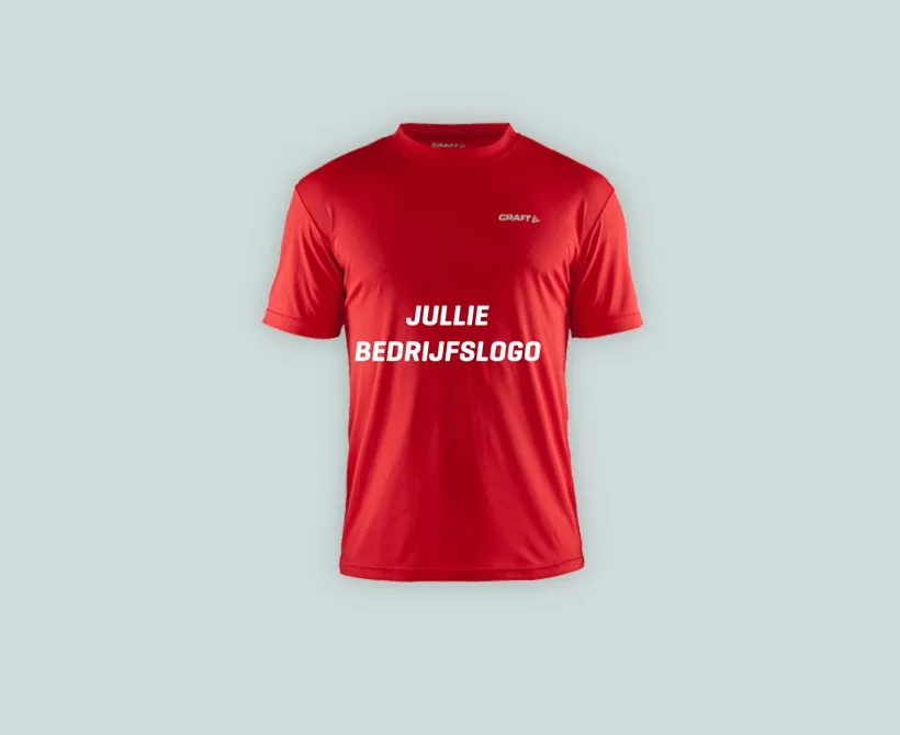 Hardloopshirts bedrukken